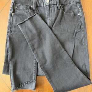 Joe's Jeans Black Hi-Honey High-Rise Curvy Skinny Ankle Jeans